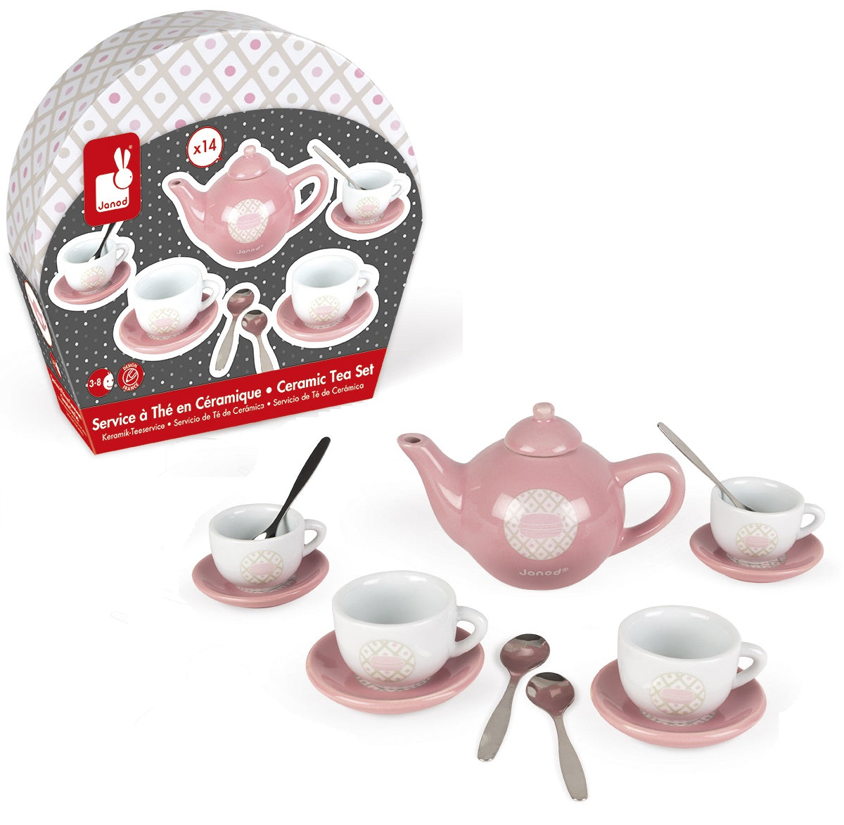Macaron Porcelain Tea Set