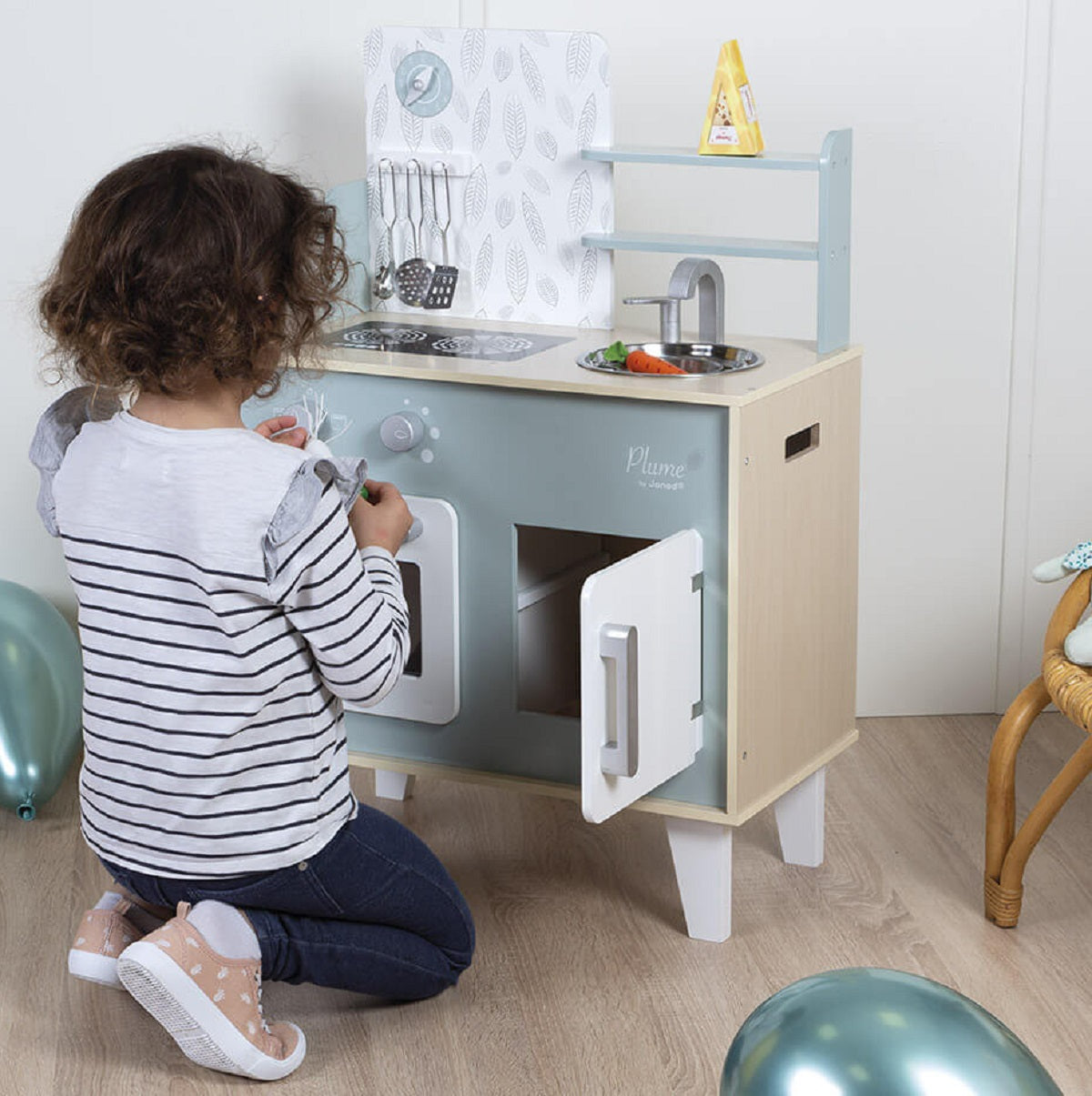 Janod  Plume Feather Cooker Play Kitchen