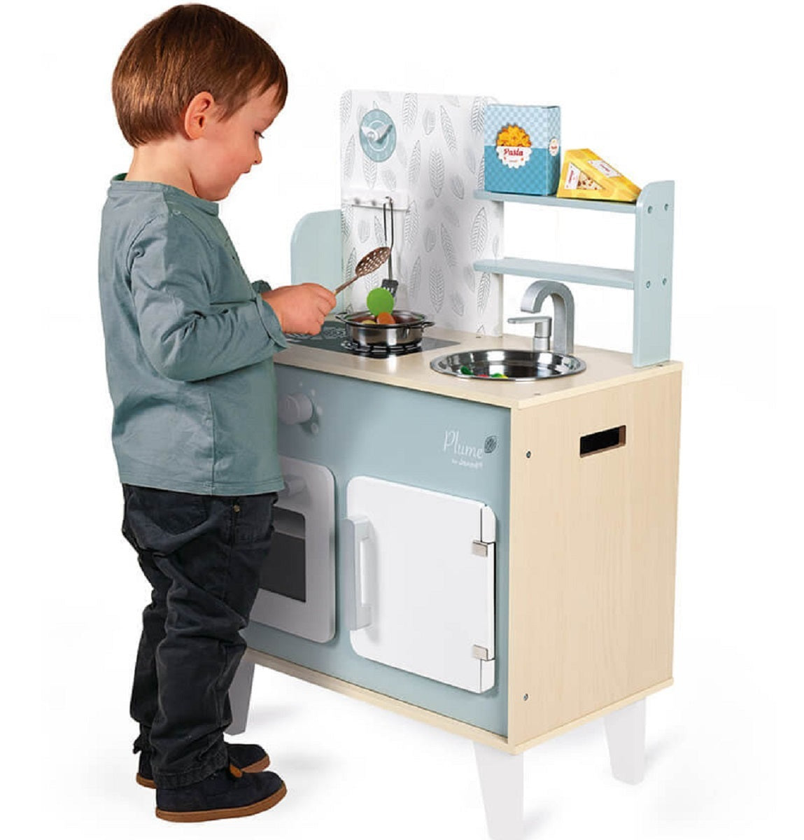 Janod  Plume Feather Cooker Play Kitchen