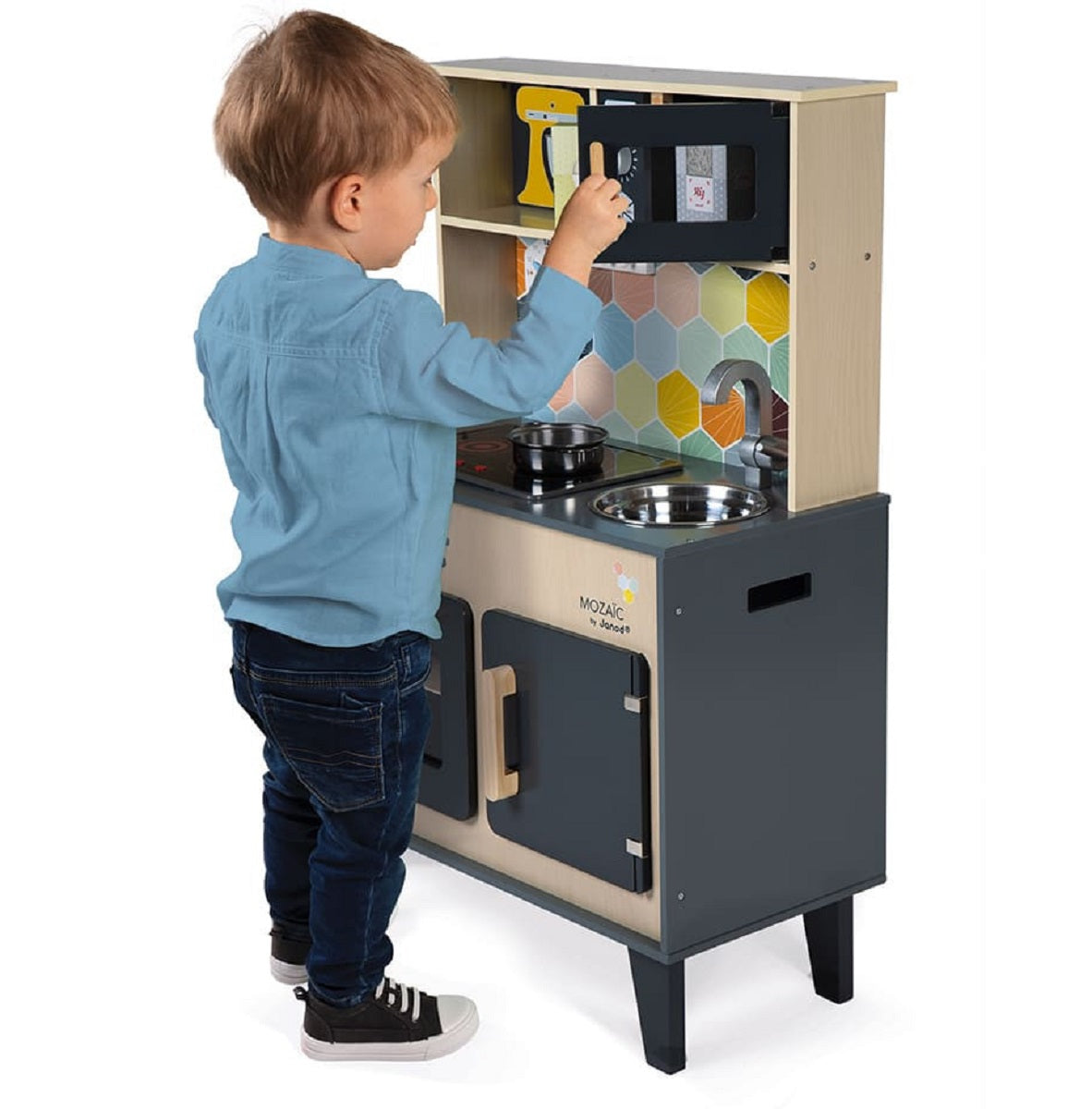 Janod Mozaic Big Cooker Play Kitchen