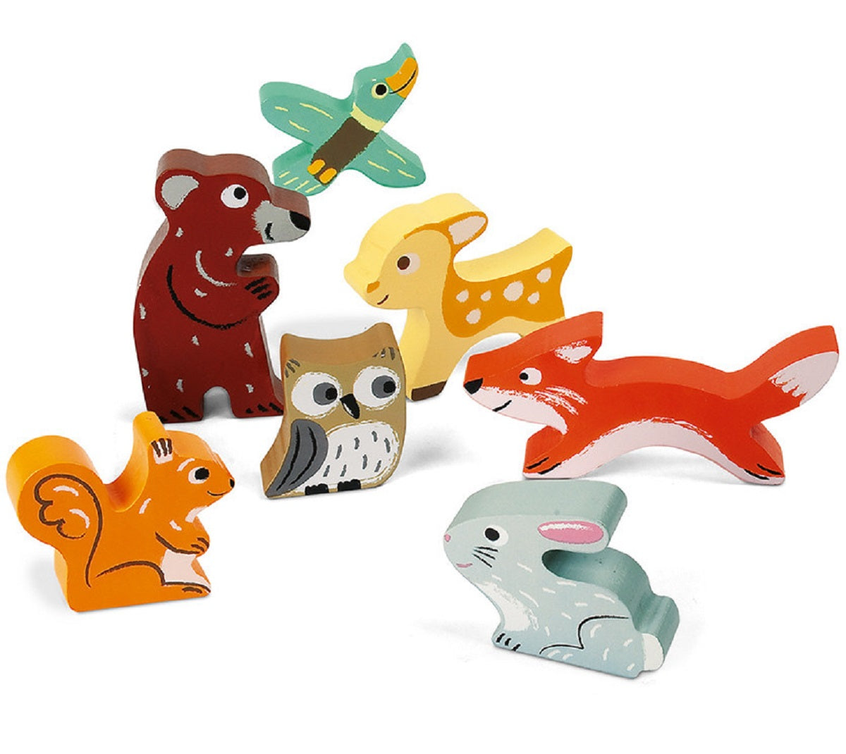 Chunky Wooden Forest Puzzle