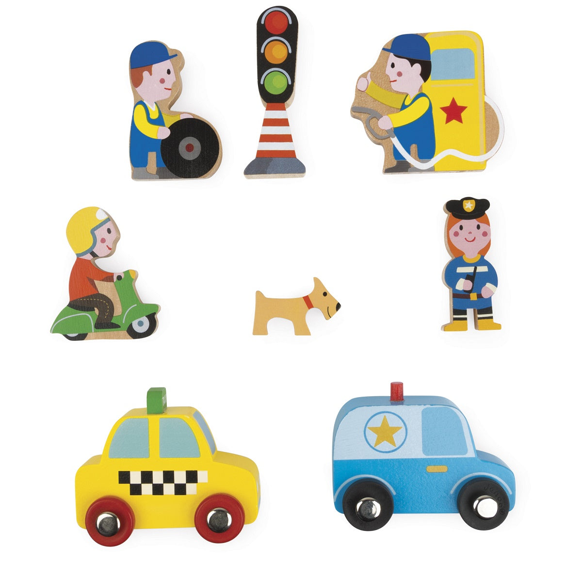 Wooden Mini Playset - City