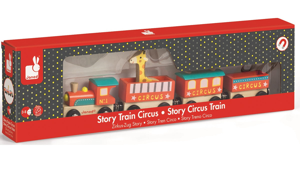 Janod Circus Story Train