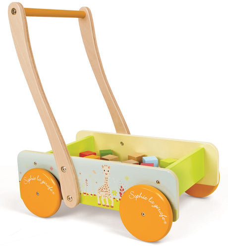 Sophie the Giraffe Walker with Blocks