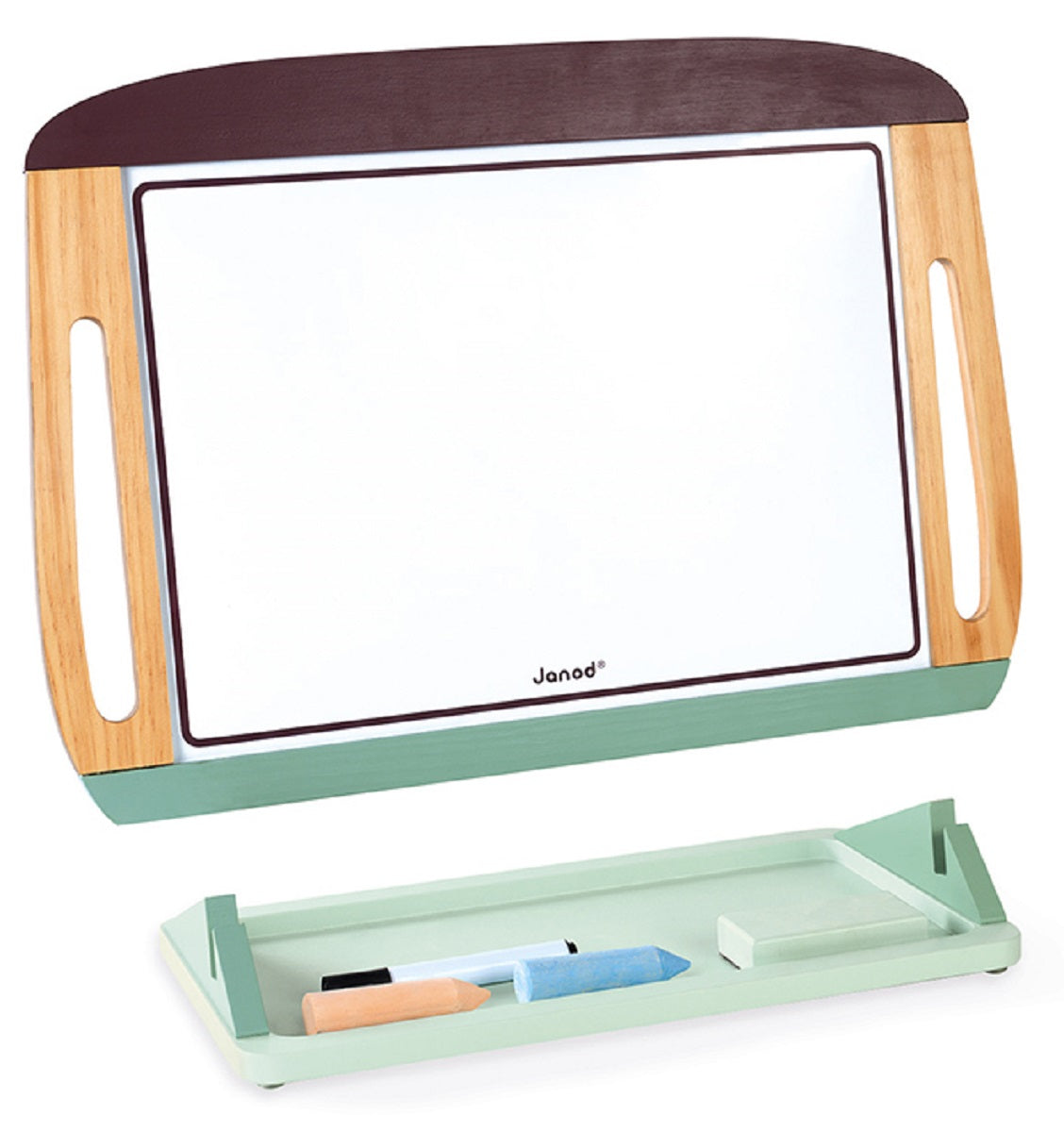 Table Top Magnetic Easel and Chalk Board