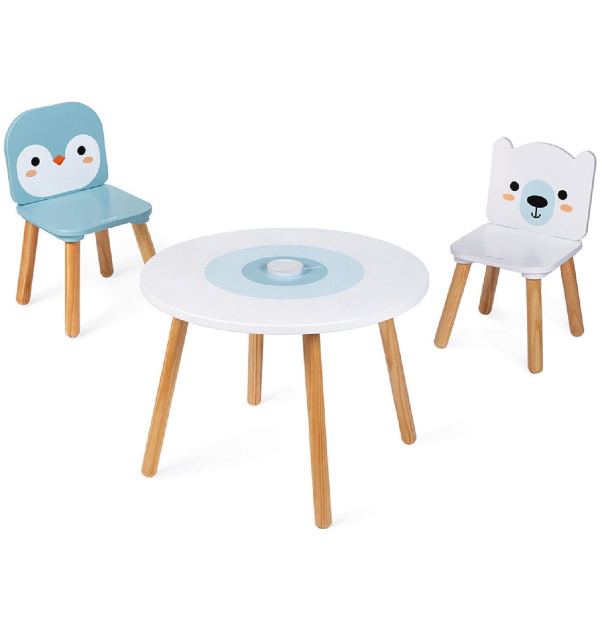 Polar Bear Table and 2 Chairs