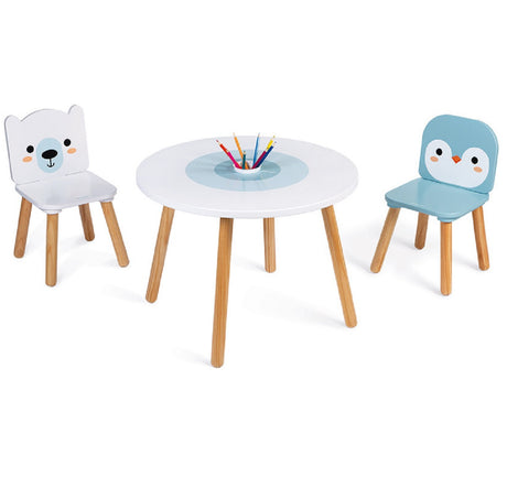 Polar Bear Table and 2 Chairs