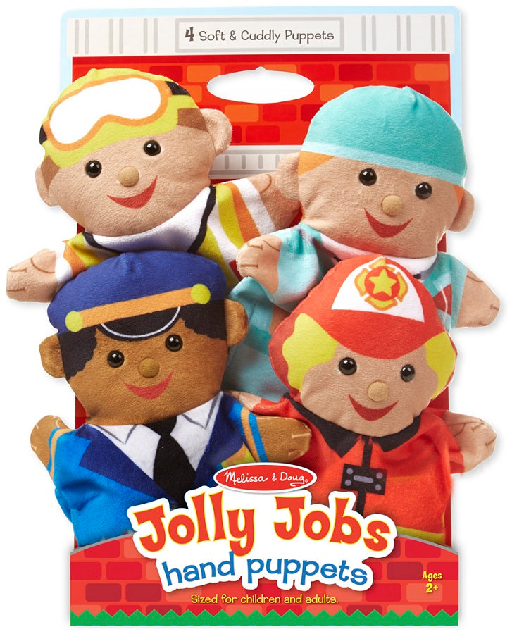 Jolly Helpers Hand Puppets Set