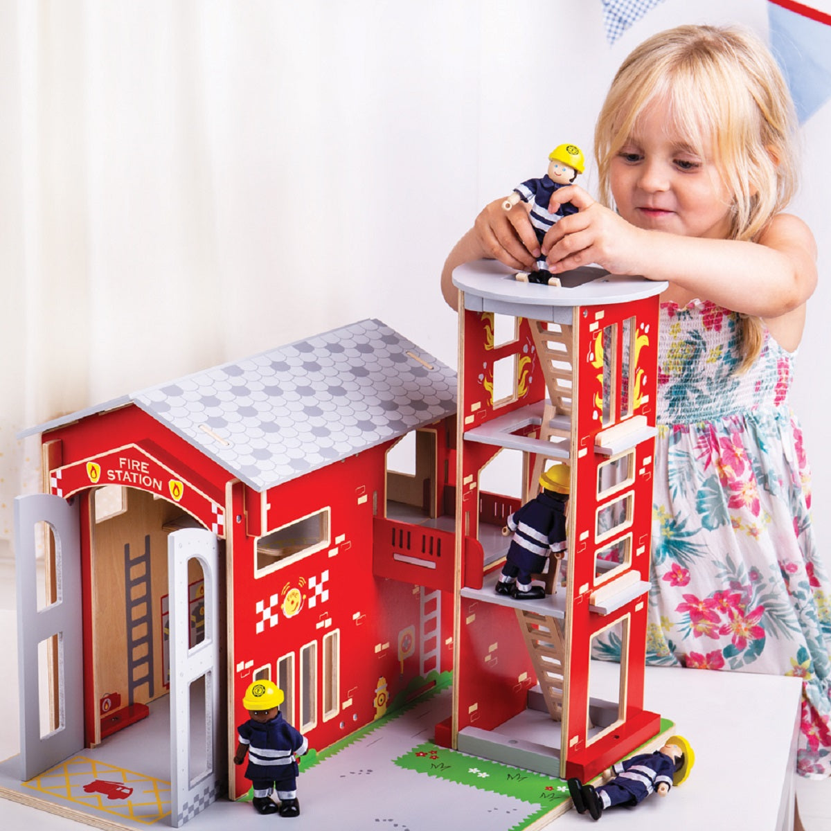 City Fire Station Set