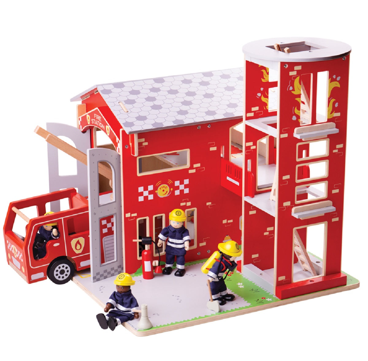 City Fire Station Set