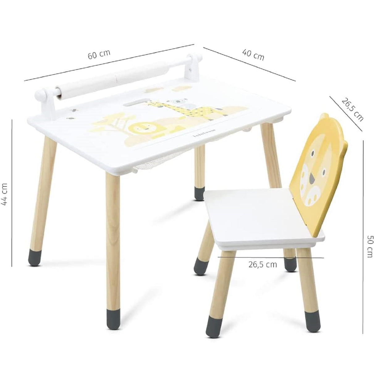 Jungle Drum Desk Craft Table & Chair