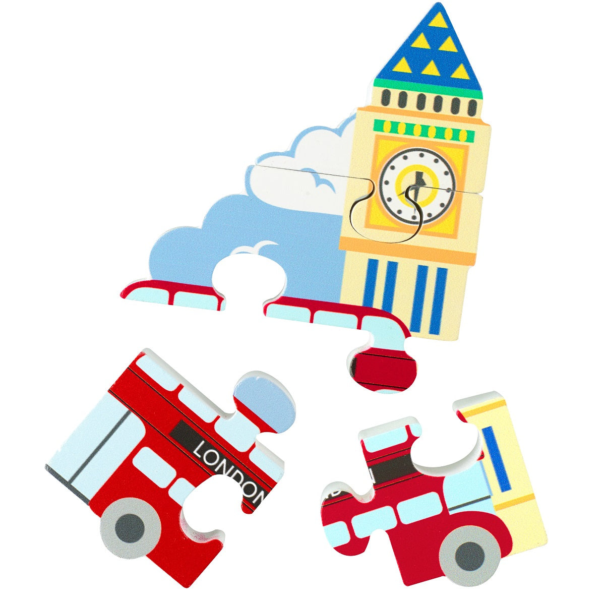 Mini Puzzle in a Bag - London Bus