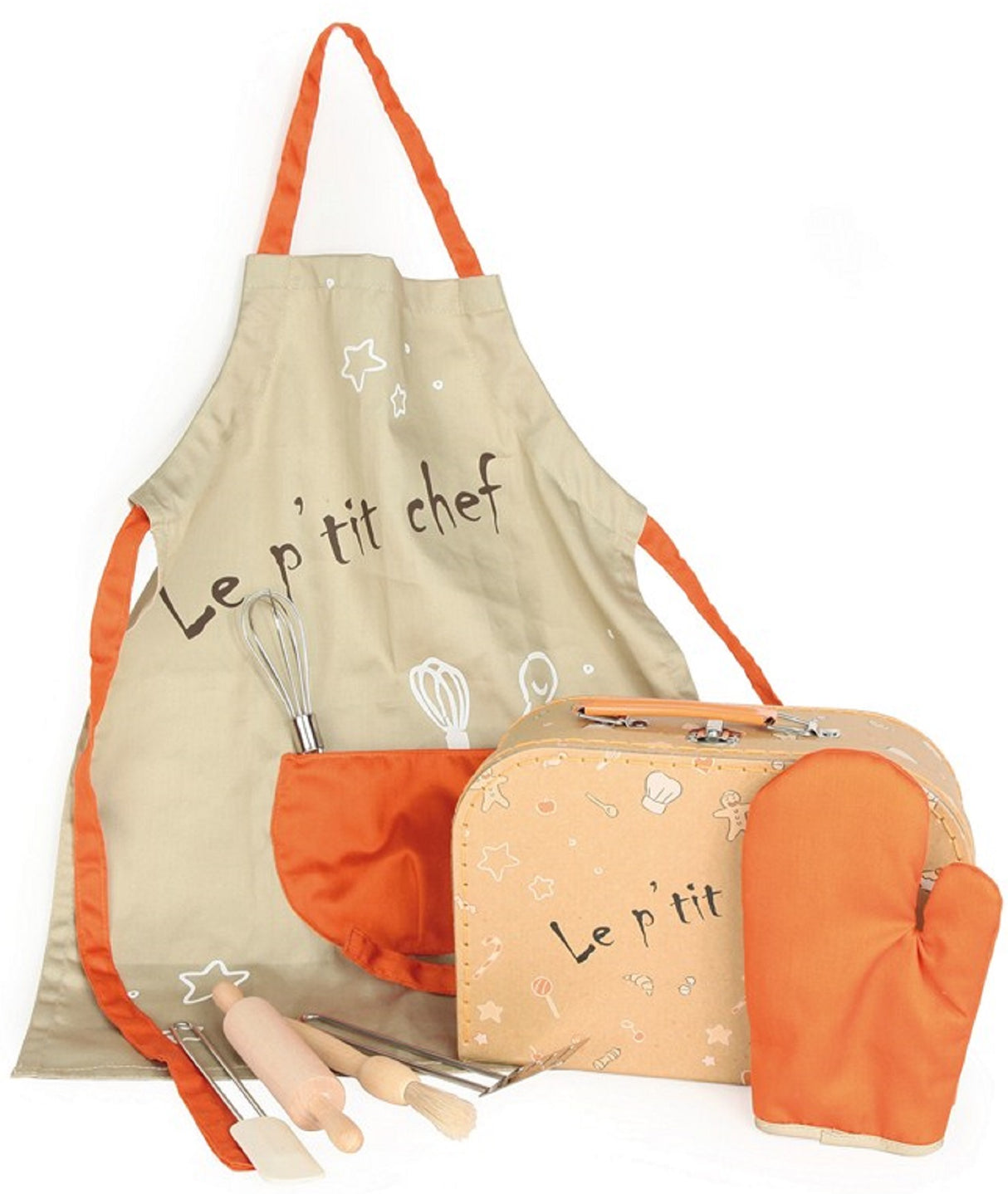 Le P'tit Chef Baking Set in a Suitcase