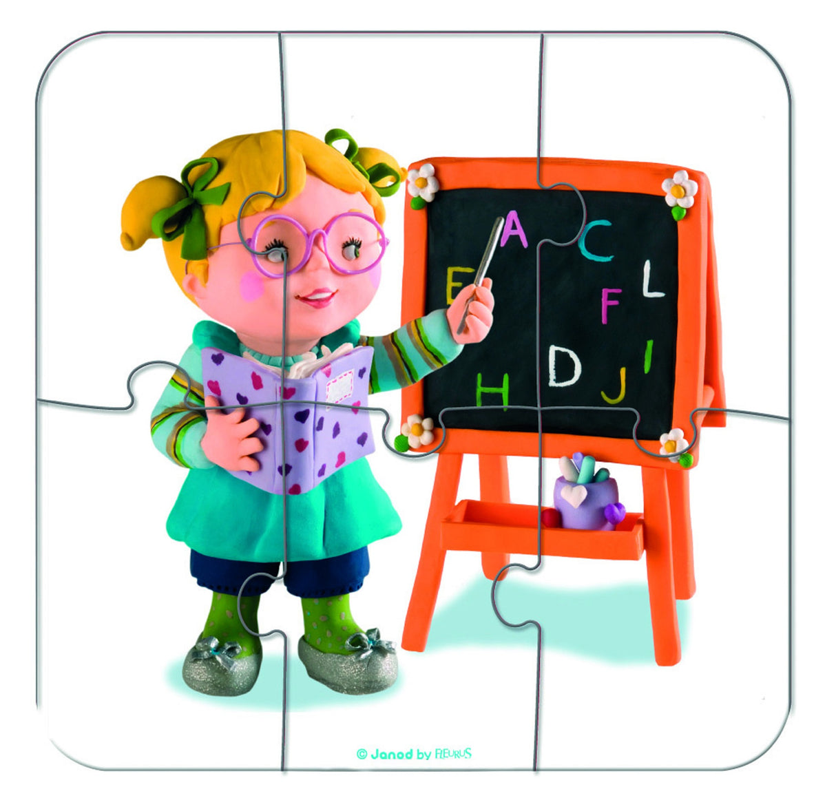 Lisa Plays the Teacher Puzzle Set