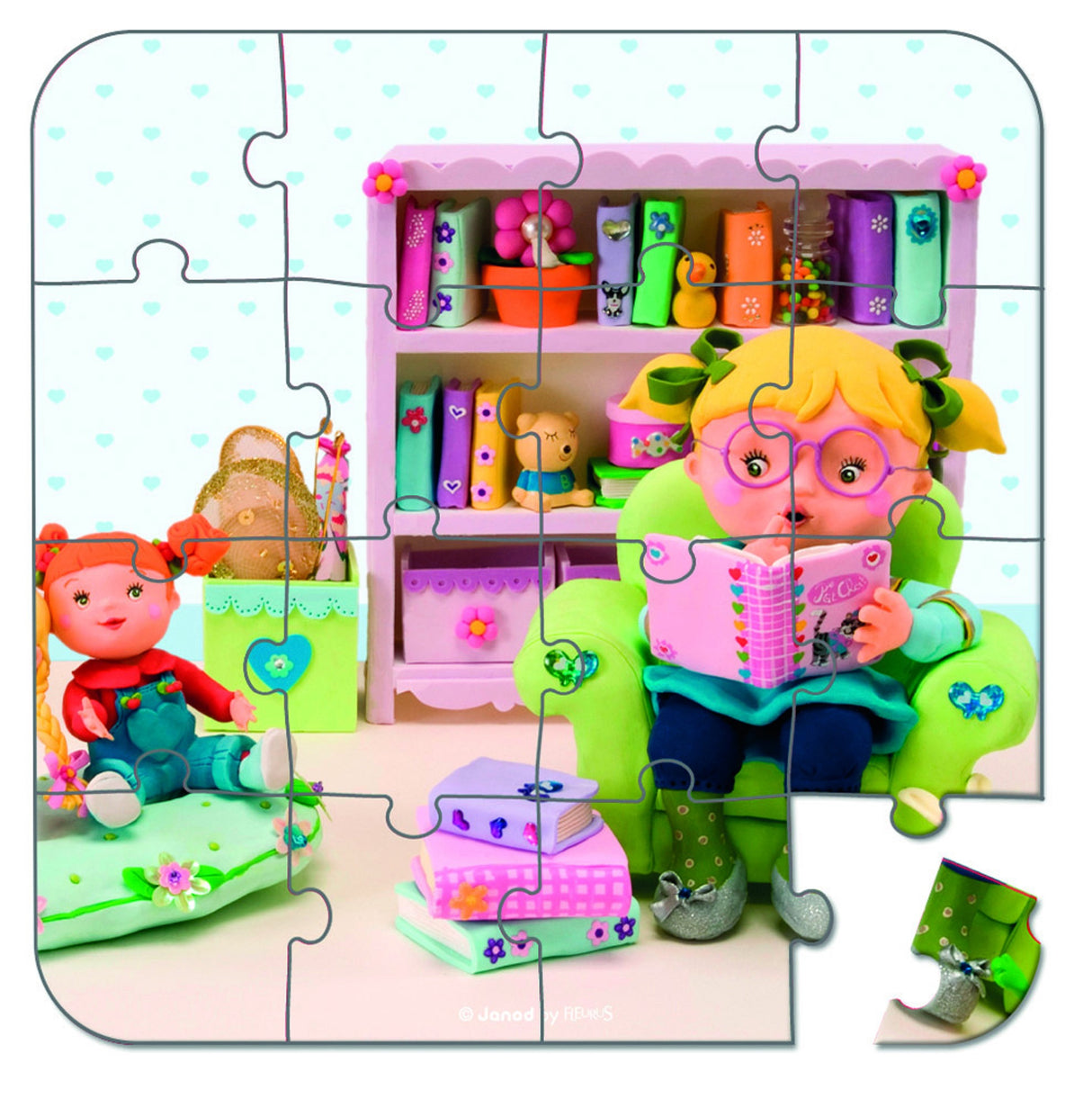 Lisa Plays the Teacher Puzzle Set