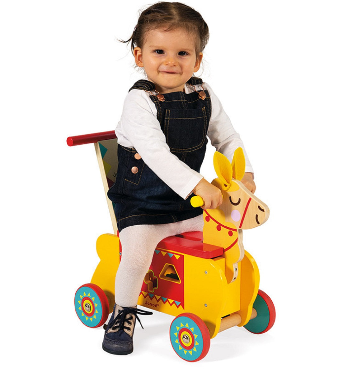 Multi Activity Ride on Wooden Llama