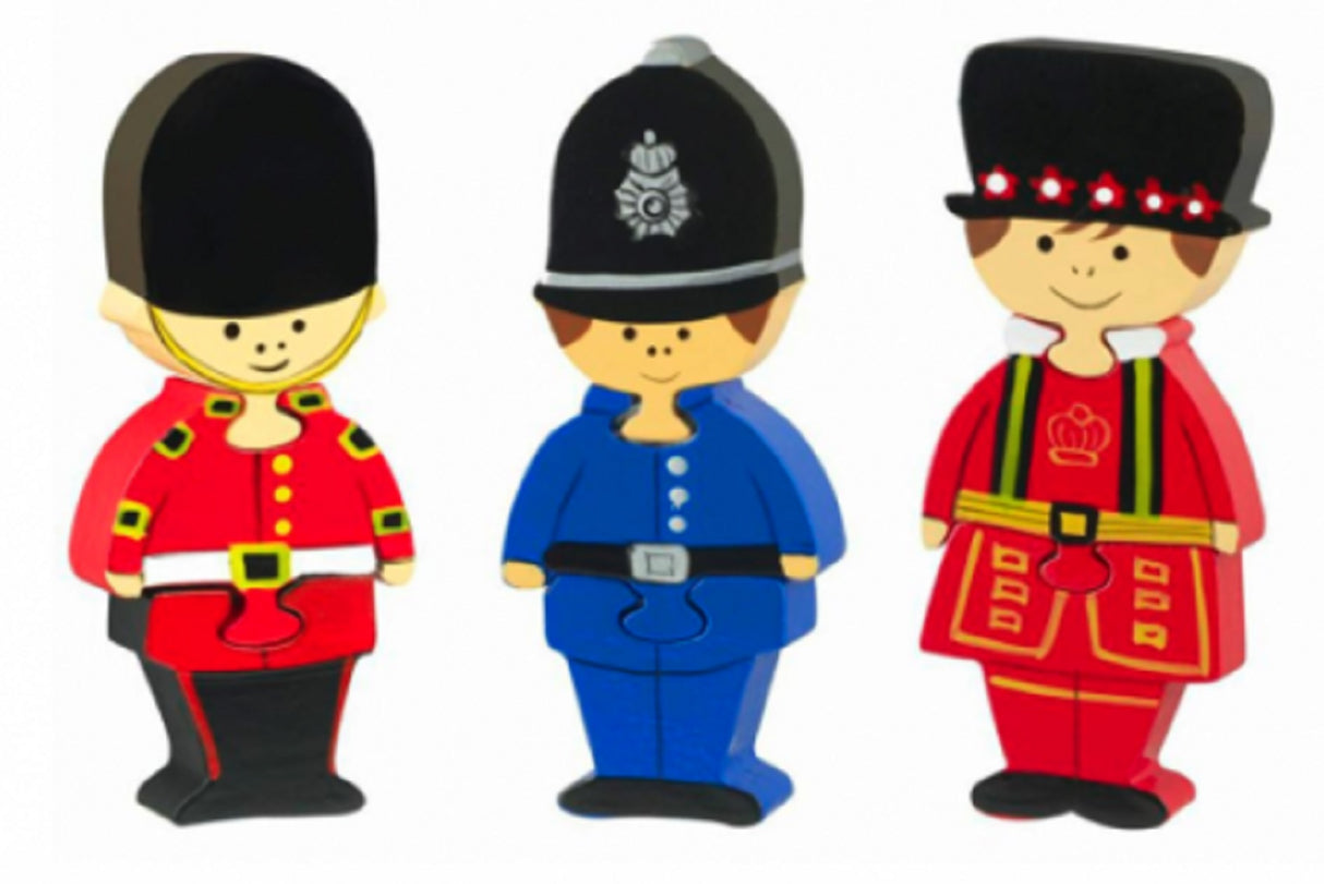 London Mini Wooden Puzzle Set