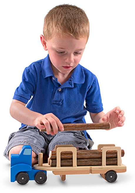 Log Transporter Truck