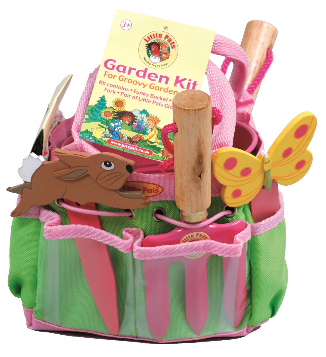 Pink Junior Garden Tool Kit