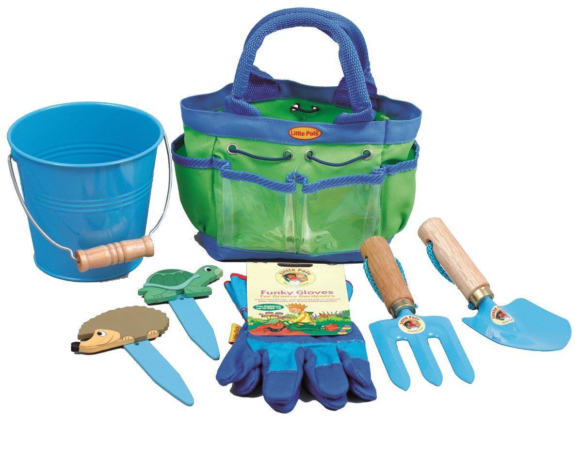 Blue Junior Garden Tool Kit