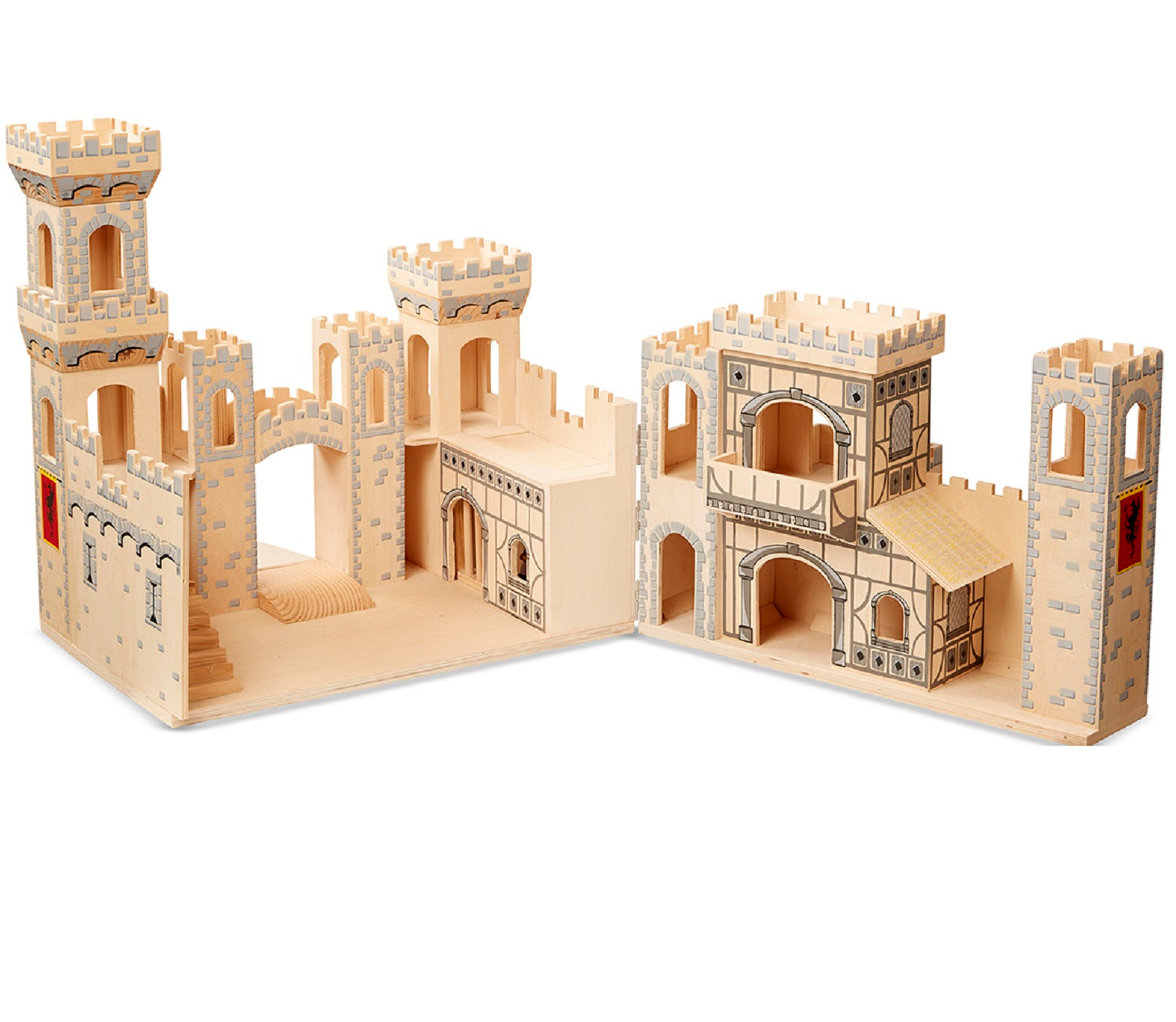 Folding Medieval Castle