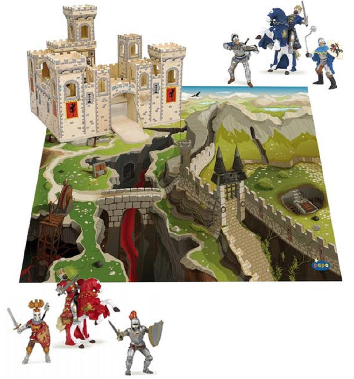 Folding Medieval Castle Bundle 1