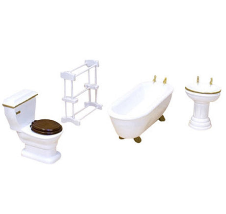 Classic Dolls House Bathroom Set 2