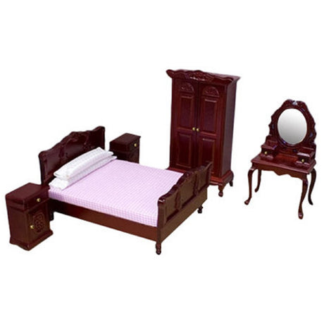 Classic Dolls House Bedroom Furniture Set 2