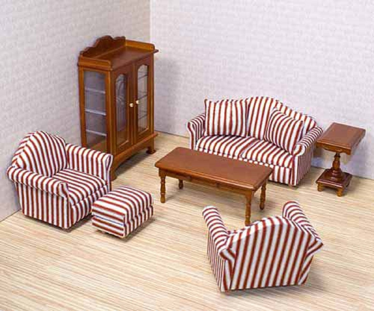 Classic Dolls House Living Room Set