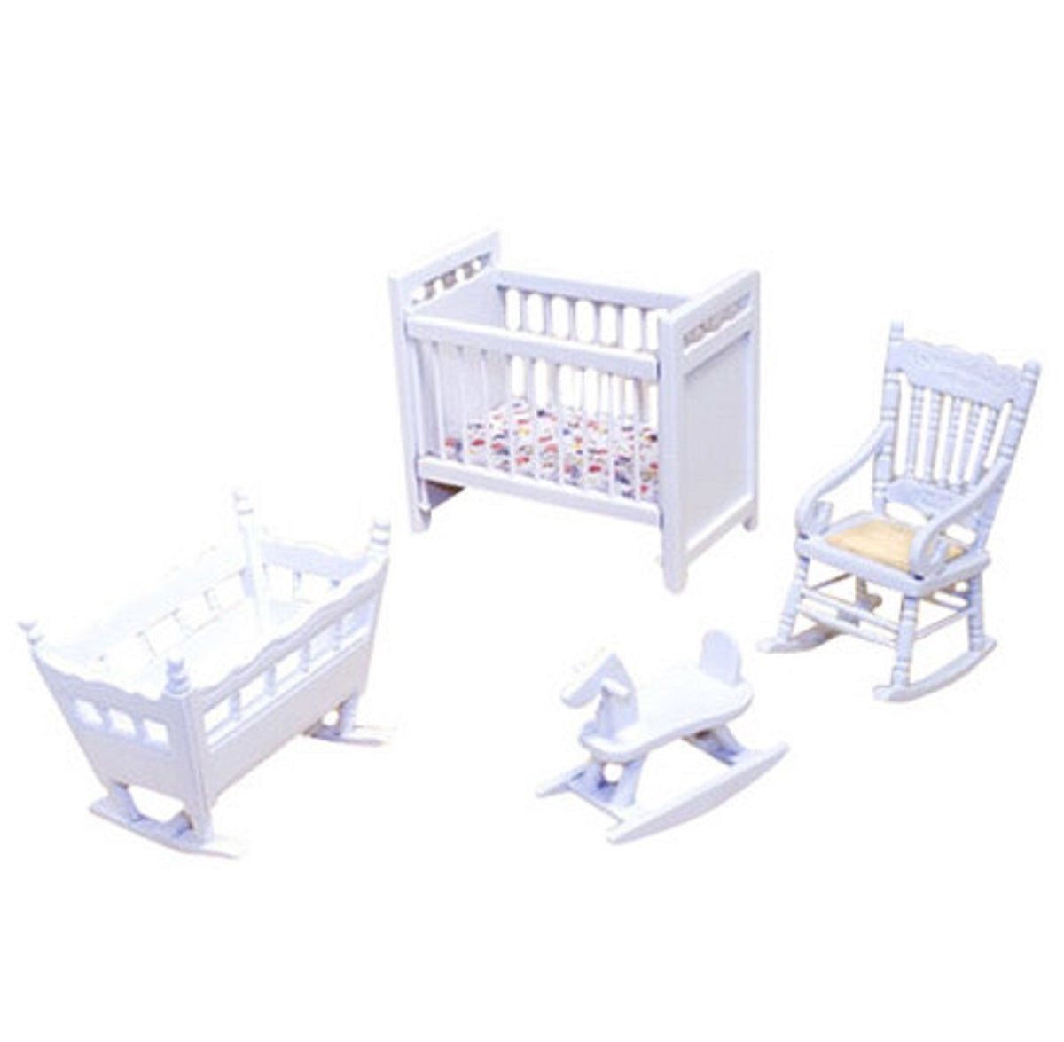 Classic Dolls House Nursery Set 2