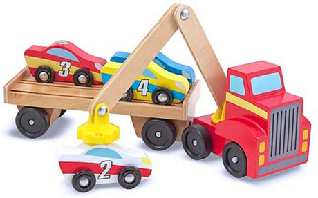 Magnetic Wooden Car Loader