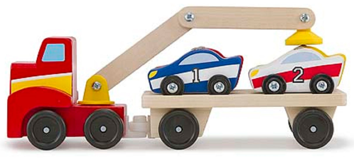 Magnetic Wooden Car Loader