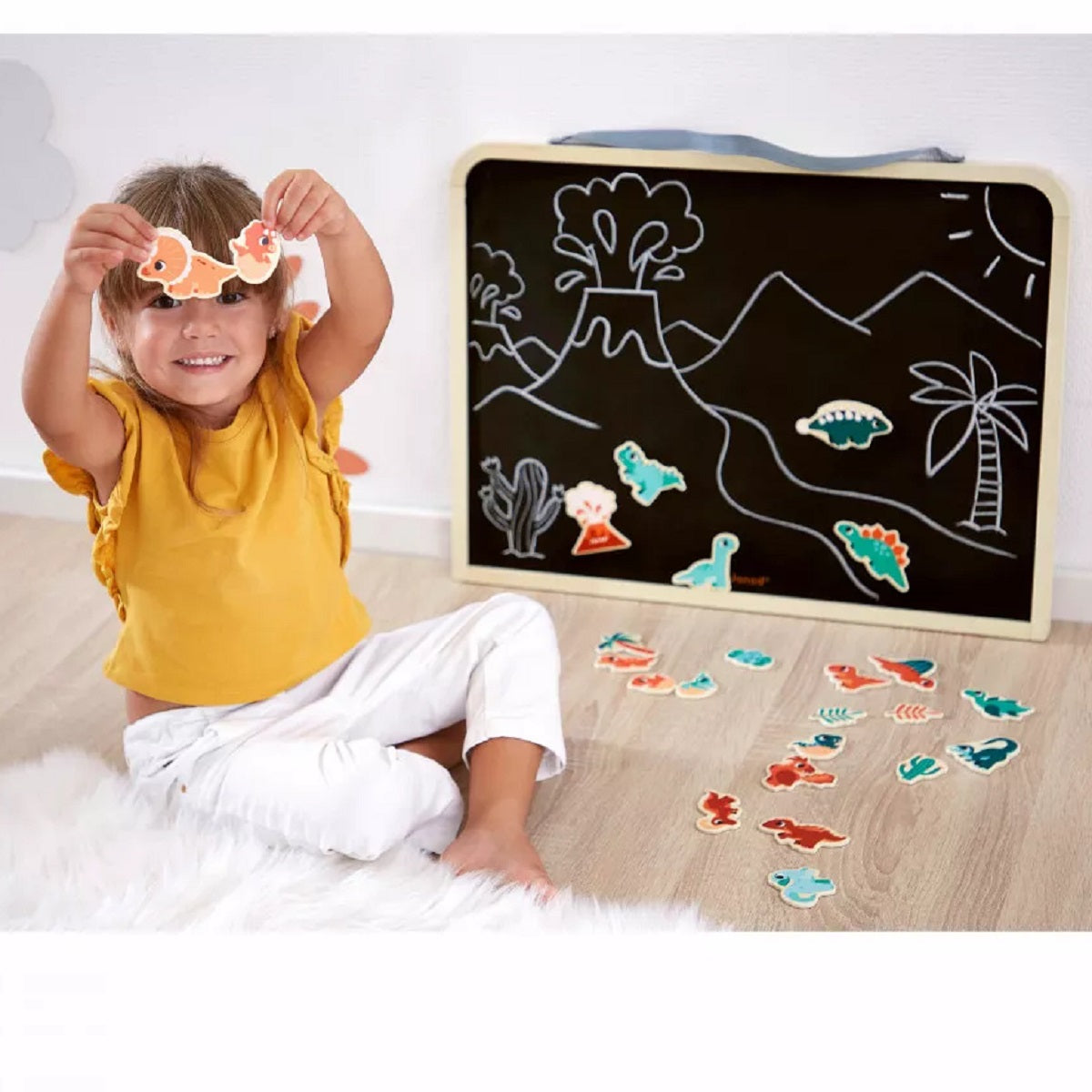 Dino Magnets Set - 24 Pieces