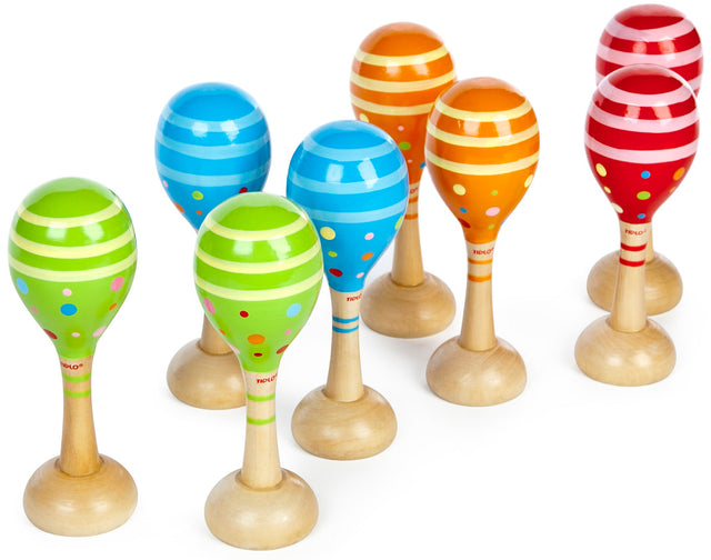 Rainbow Maracas - Orange