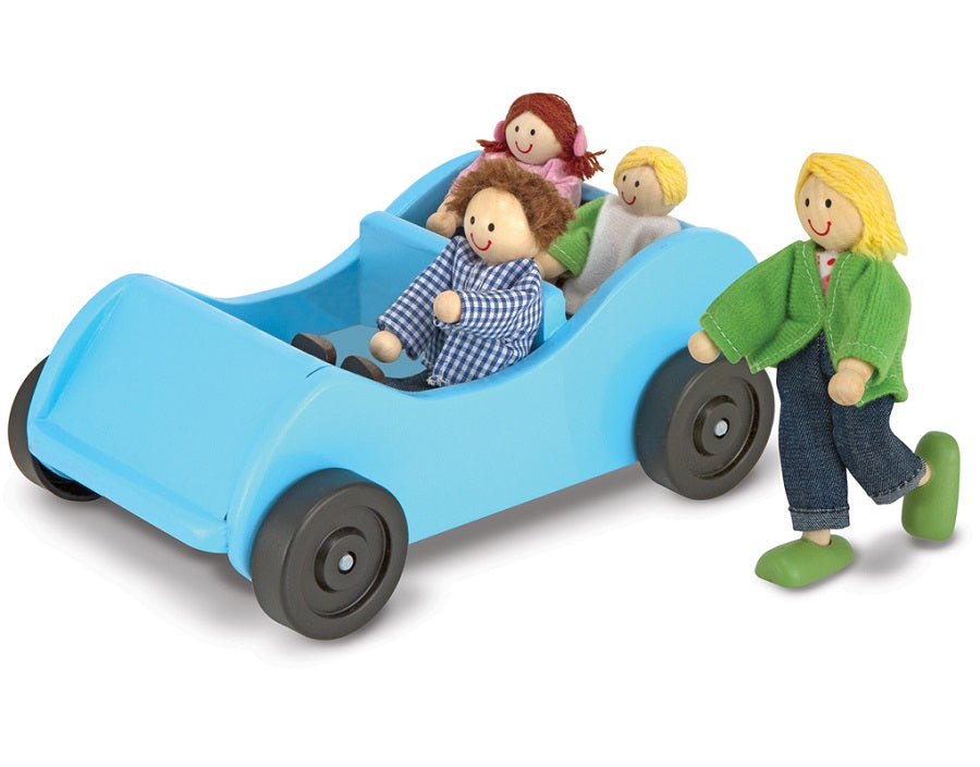 Car and Doll Play Set 4