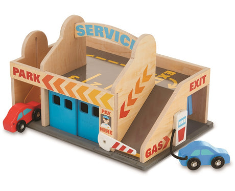 Melissa and Doug Service Station Garage