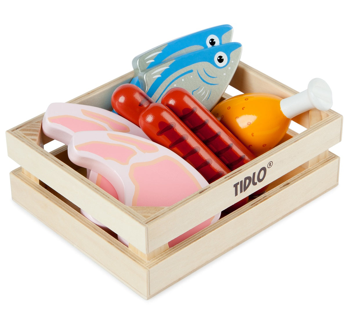 Tidlo Play Food Crates Bundle 3
