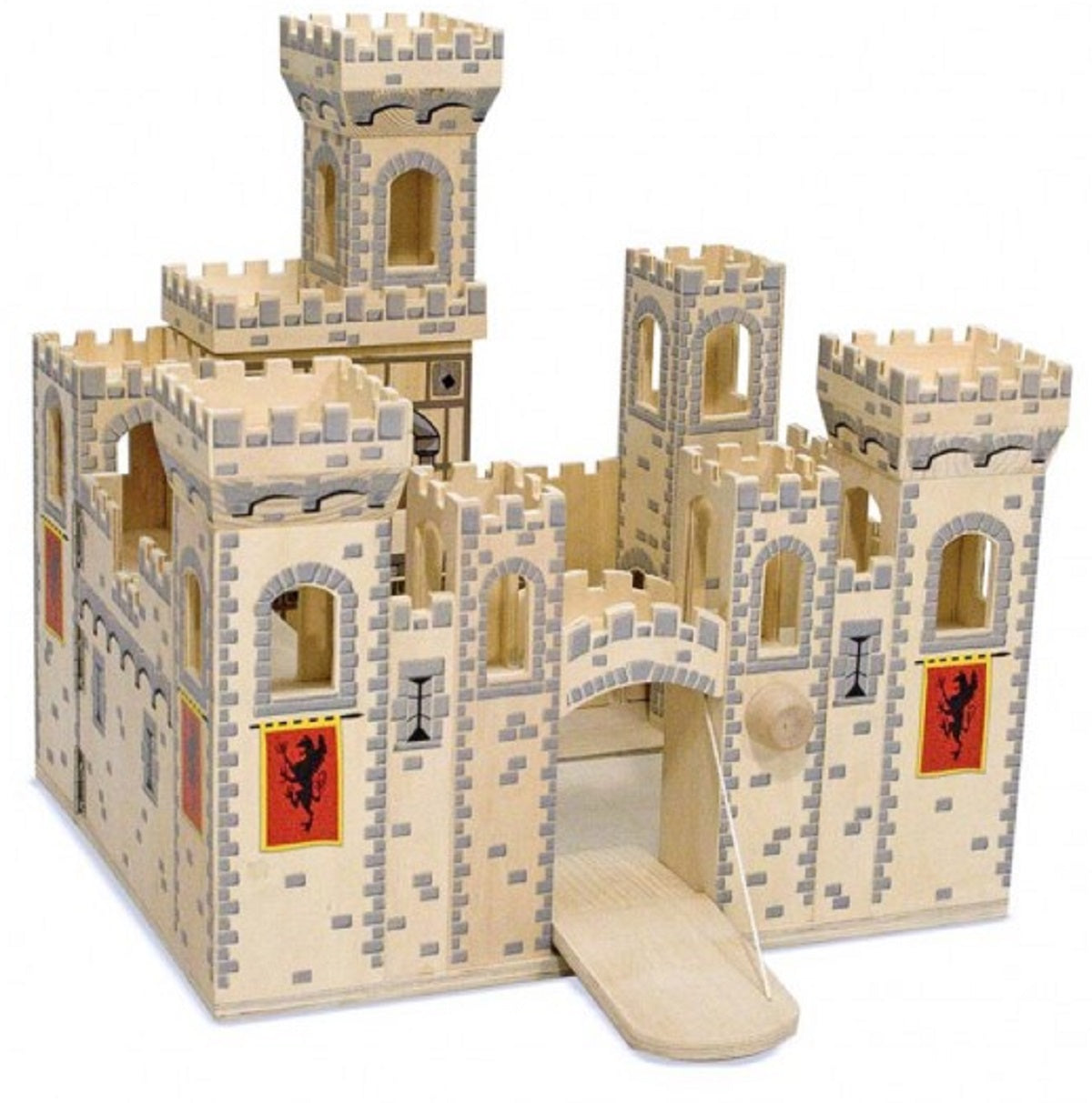Folding Medieval Castle