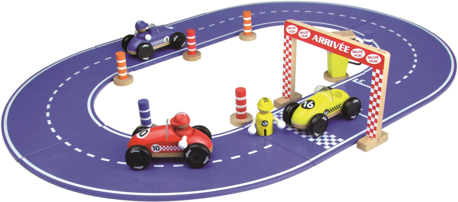 My First Wooden Race Car Track