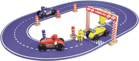 My First Wooden Race Car Track