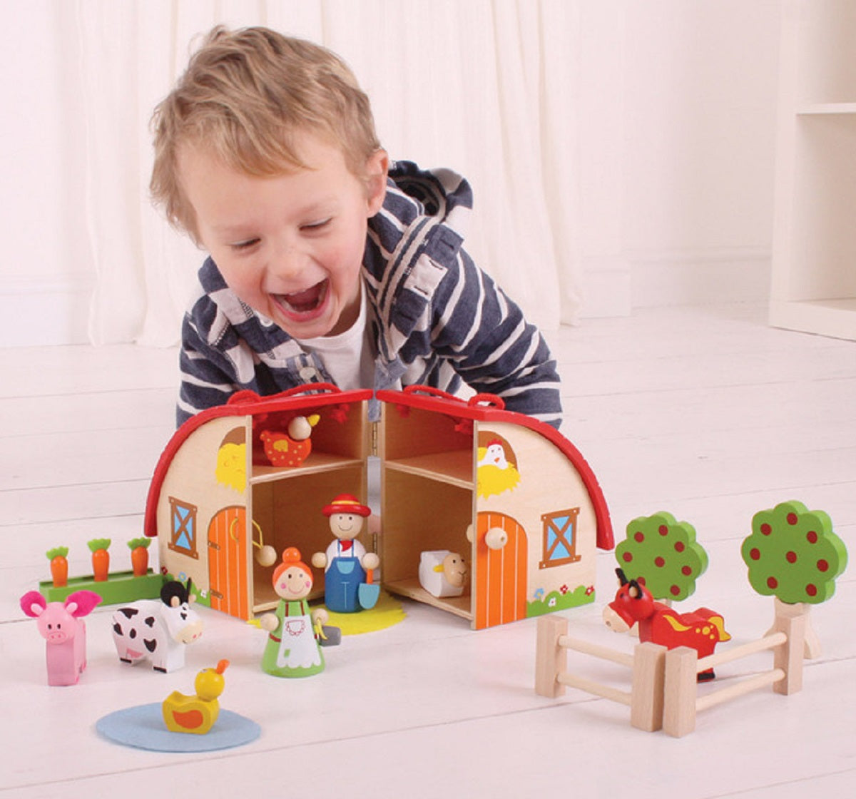 BigJigs Mini Farm Playset