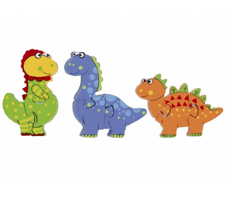Dinosaur Mini Puzzle Set