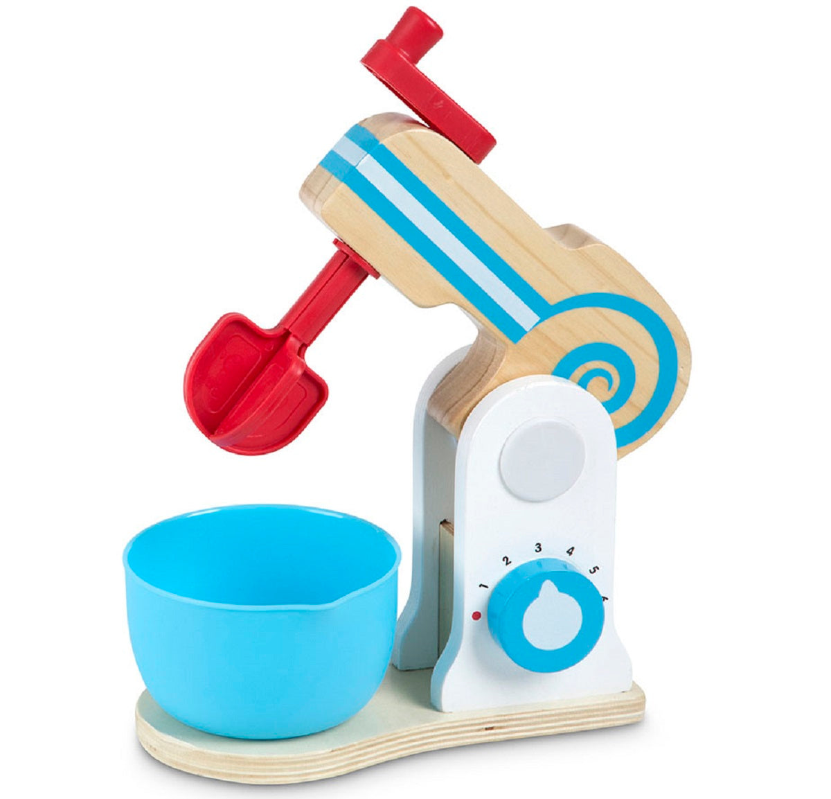 Wooden Food Mixer Set