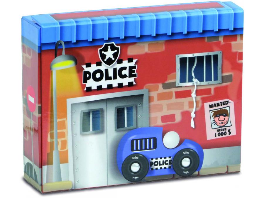 My Little Wooden Police Set in a Box