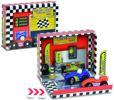 My Little Wooden Race Set in a Box