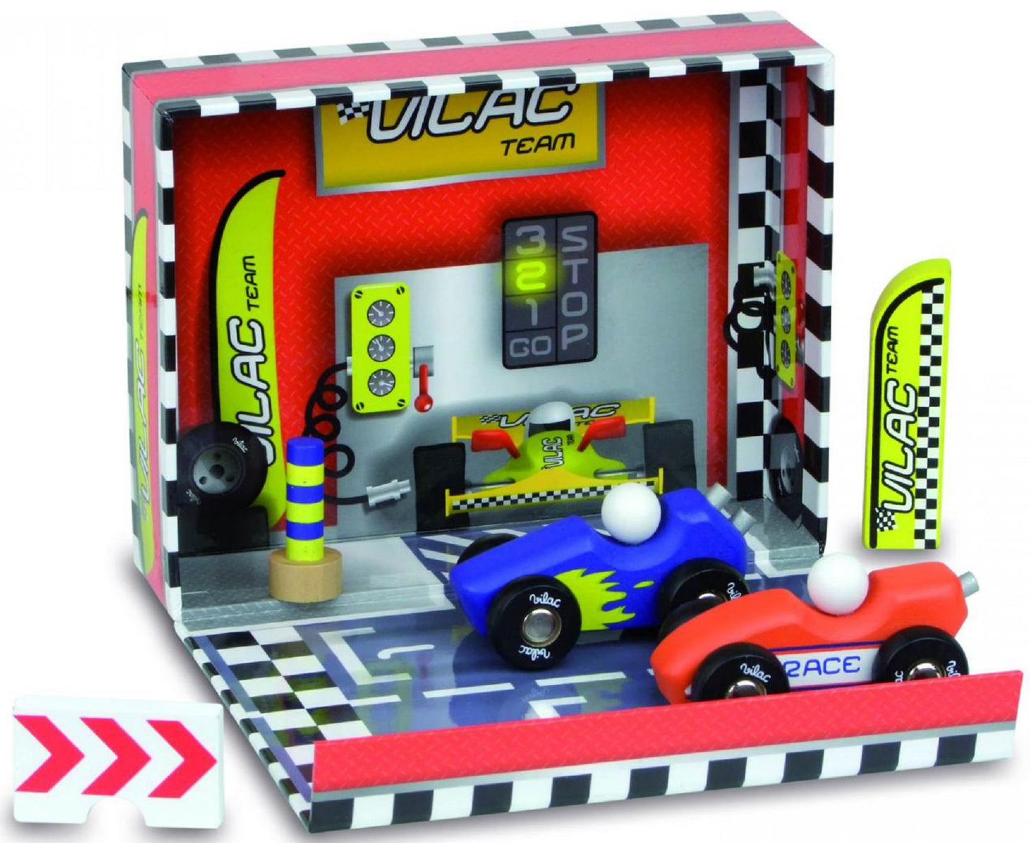 My Little Wooden Race Set in a Box