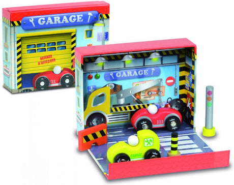 My Little Wooden Garage Set in a Box