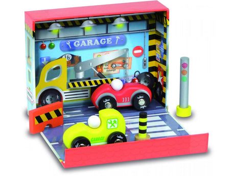 My Little Wooden Garage Set in a Box