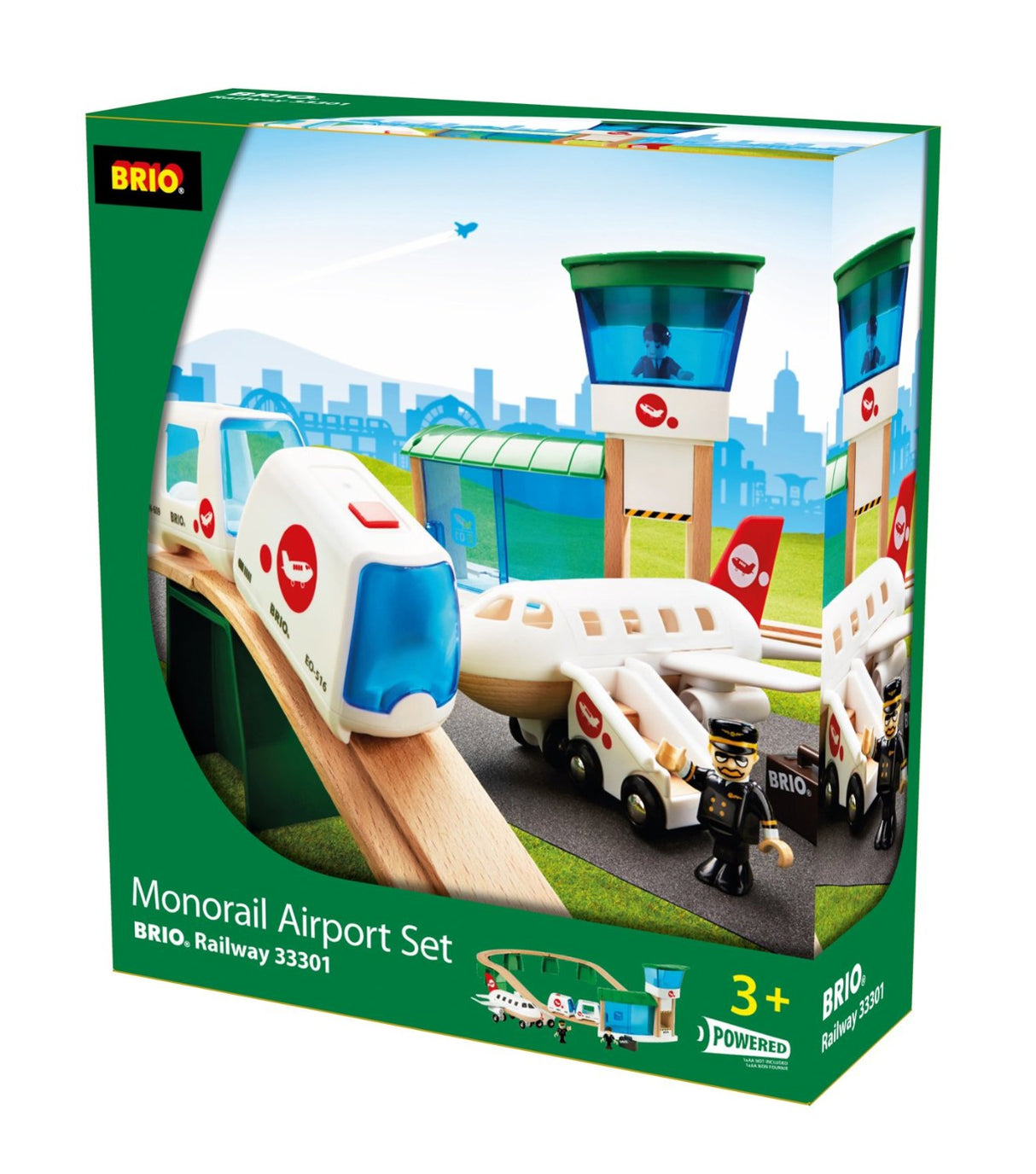 Brio Monorail Airport Train Set
