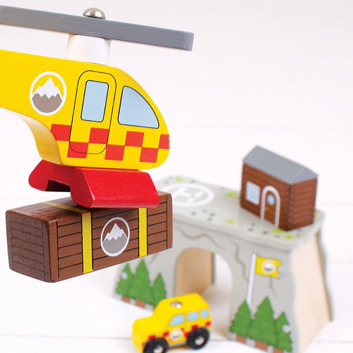 BigJigs Rail Mountain Rescue Set